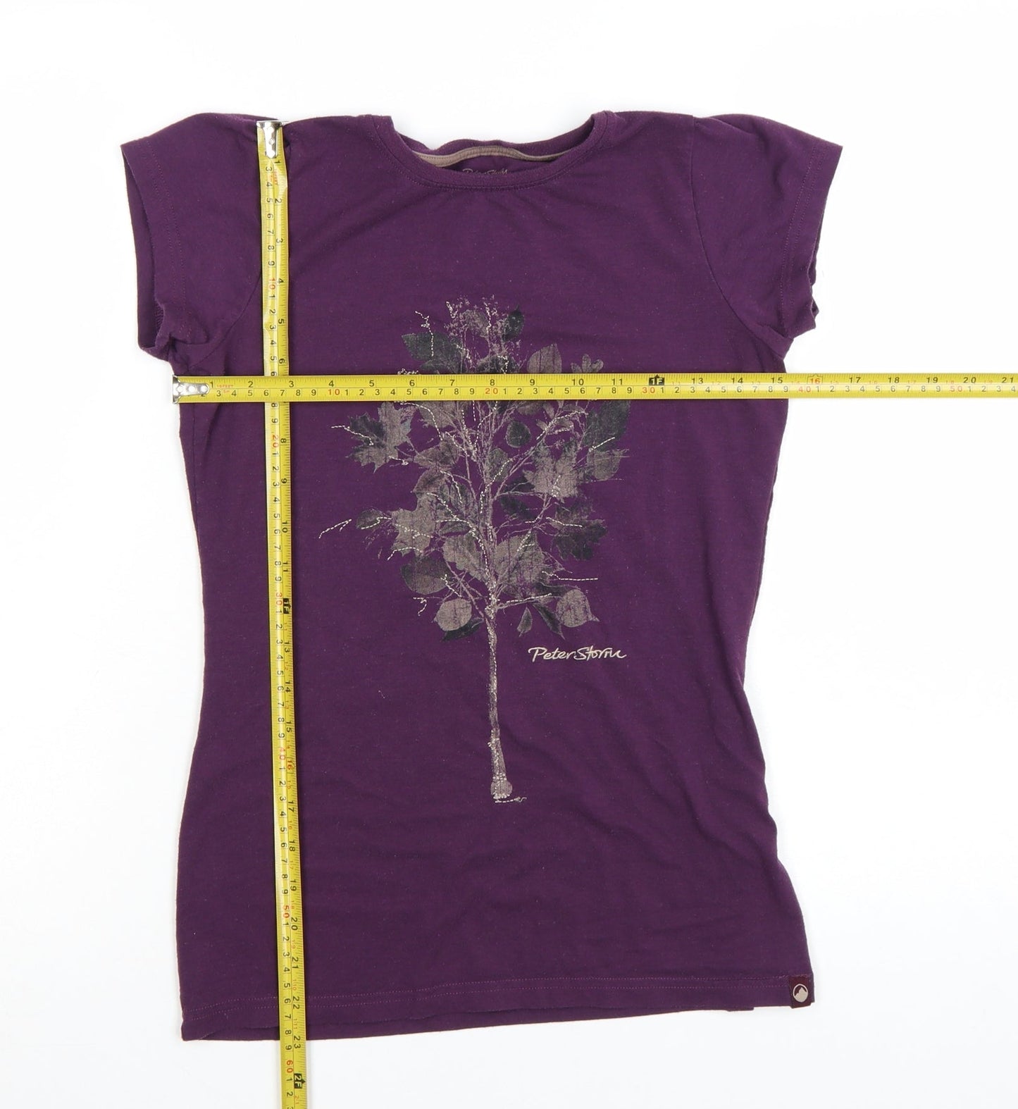 Peter Storm Women's Purple Graphic Performance T-Shirt Size 10
