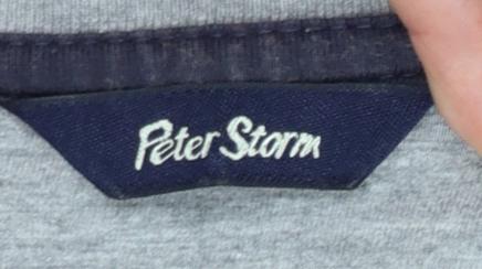 Peter Storm Men's Red Cotton Crew Neck Short Sleeve T-Shirt Size L
