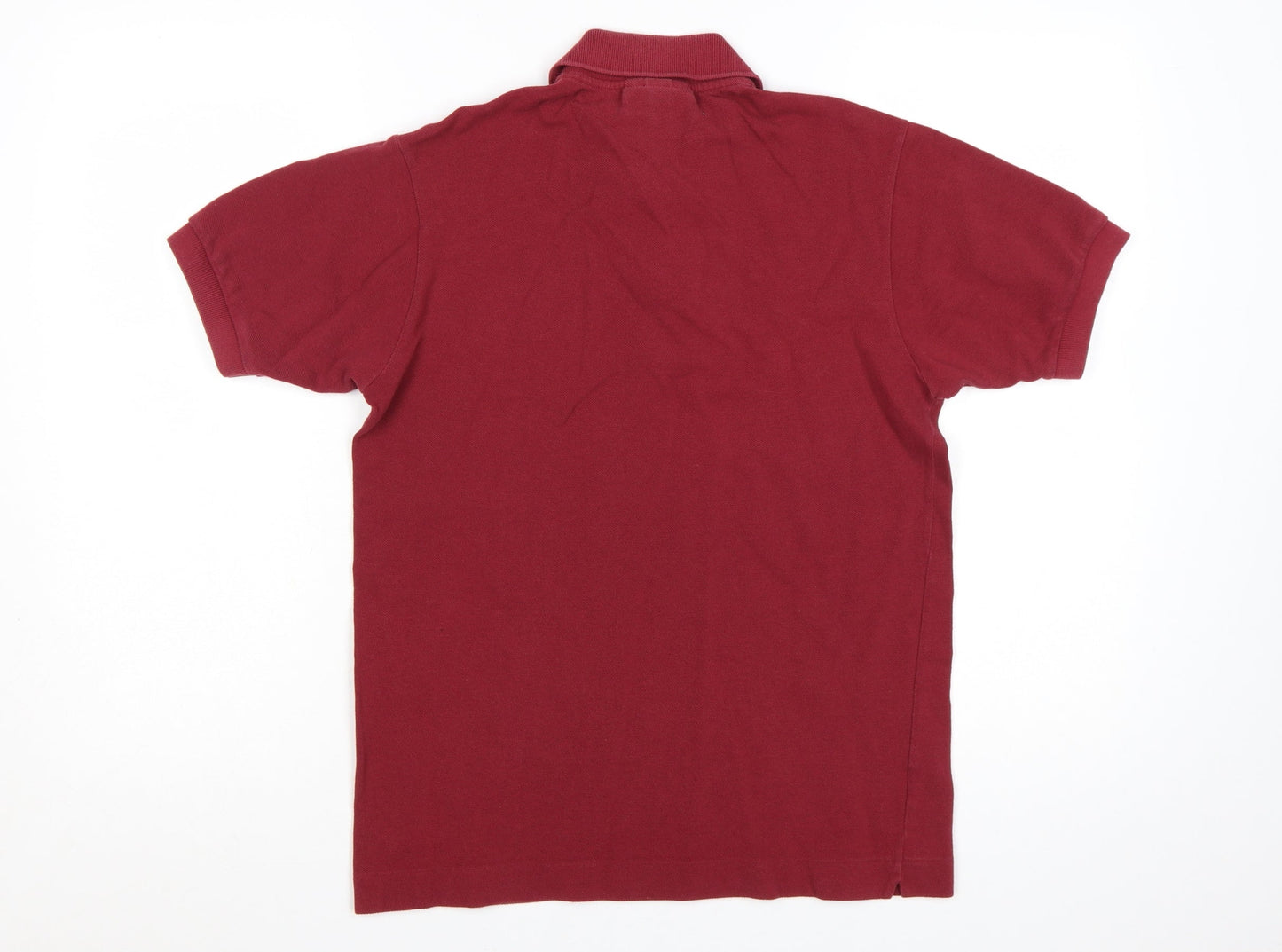 Lacoste Men's Red Classic Fit Short Sleeve Polo Shirt XS