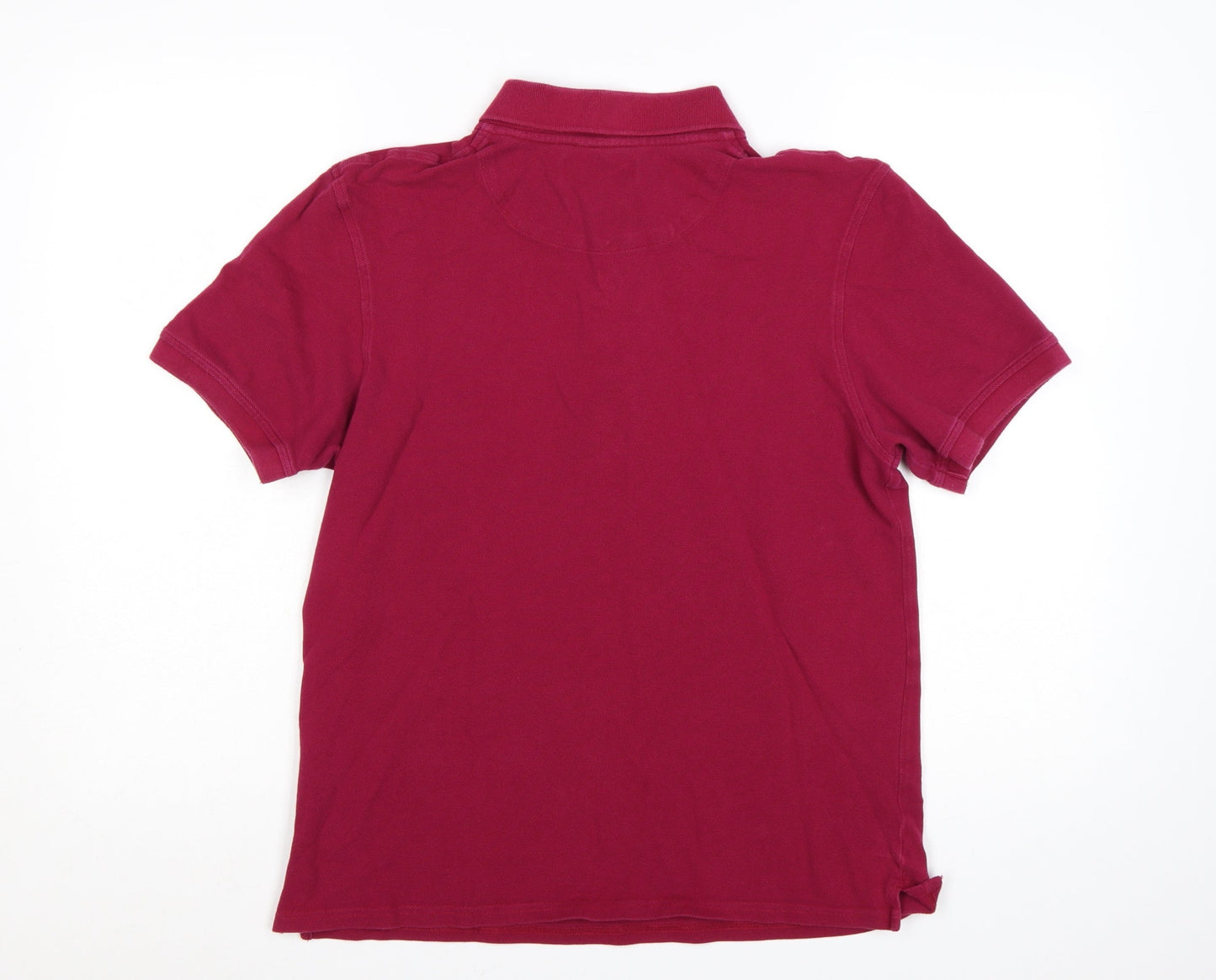 Lyle & Scott Men's Red Cotton Polo Shirt XL Classic Fit