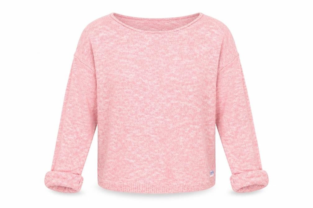 Superdry Women’s Pink Cotton Crew Neck Jumper Size M