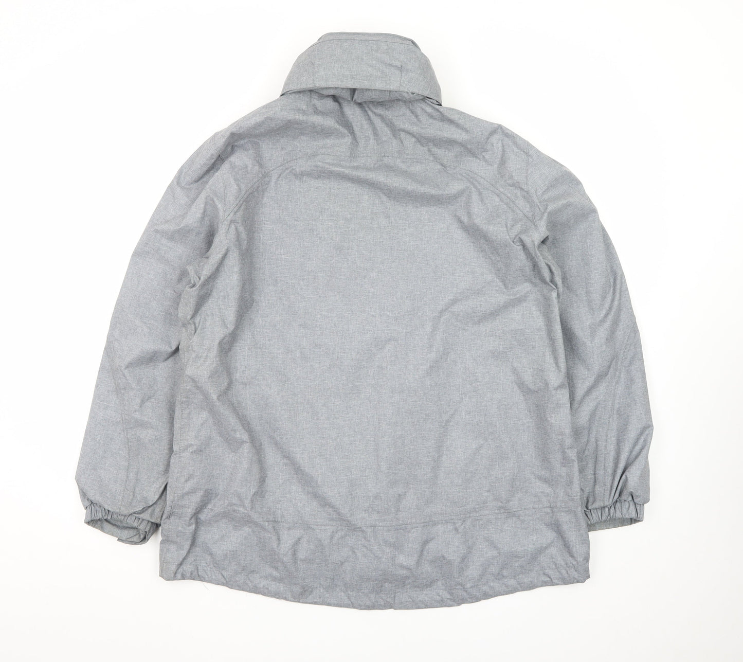Peter Storm Womens Grey Waterproof Rain Coat Jacket Size 18