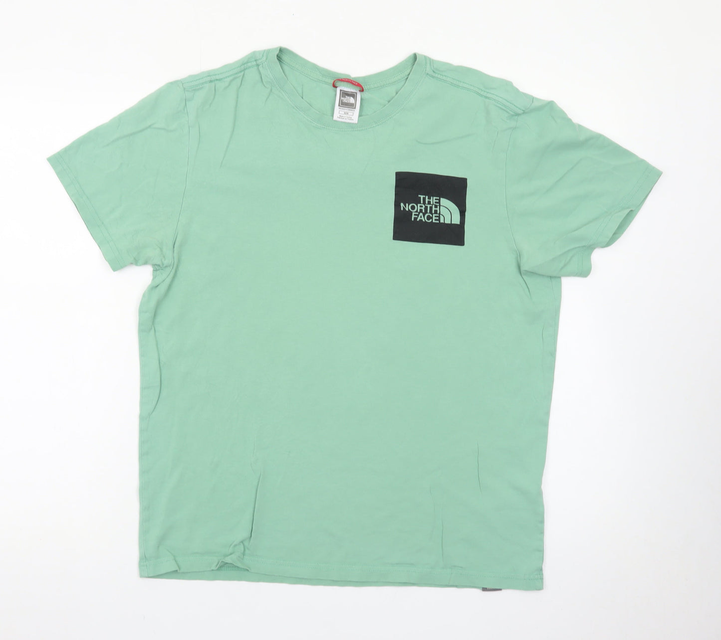 The North Face Men's Green Medium Outdoor Cotton T-Shirt