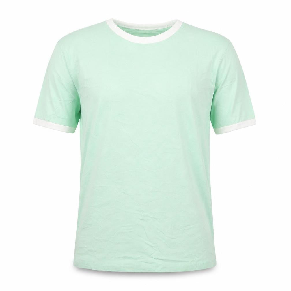 ASOS DESIGN Men's Mint Green Crew Neck Short Sleeve T-Shirt Size M