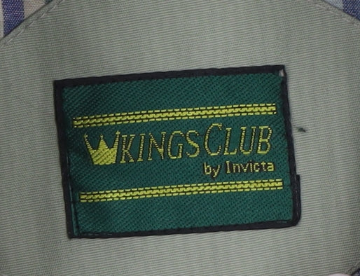 Kings Club Men’s Green L Basic Cotton Blend Casual Jacket