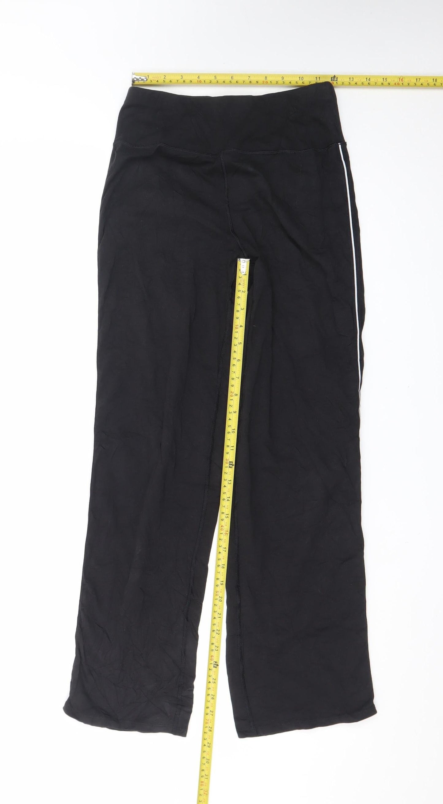 Marks and Spencer Women’s Black Size 10 Goodmove Straight Leg Sweatpants