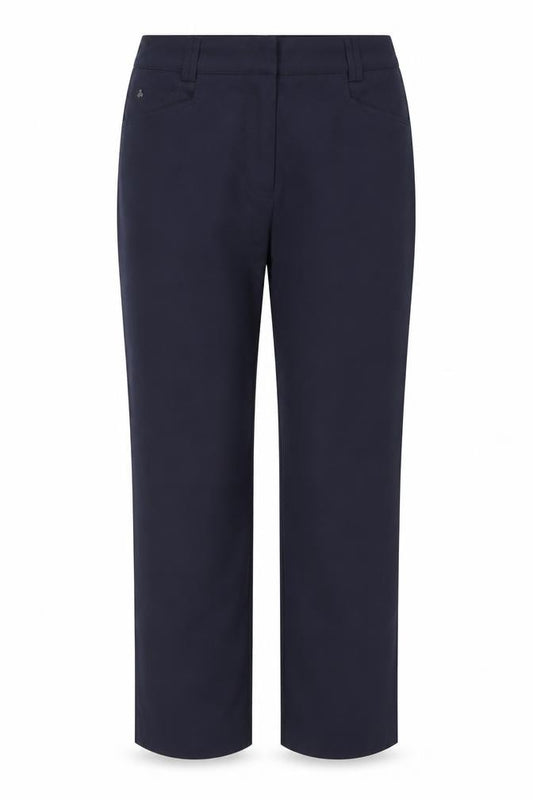 Green Lamb Women's Blue Size 16 Straight Stretch Trousers