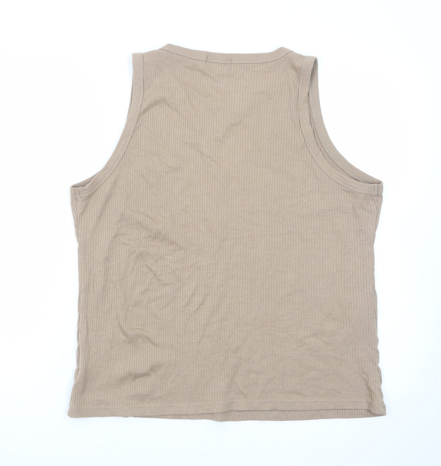 In The Style Women's Beige Sleeveless Tank Top Size 20