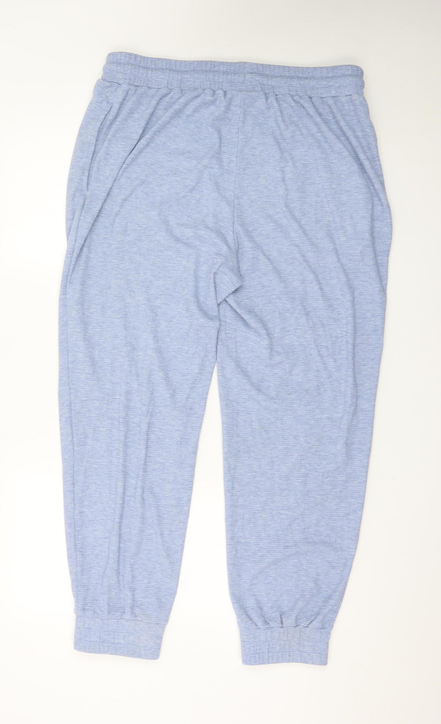 Ted Baker Womens Blue Jogger Trousers Size 16 Stretch Knit