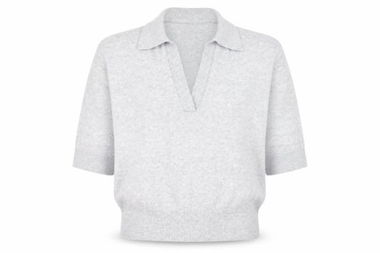 H&M Men's Grey Collared Pullover Jumper Size M