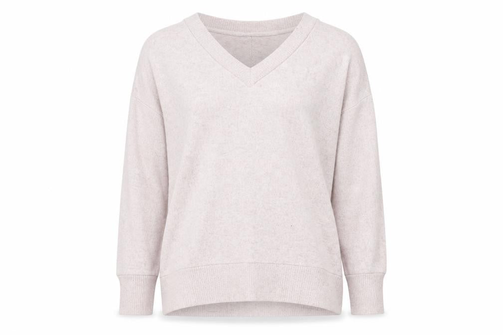 Next Men Pink V-Neck Knit Pullover Jumper Size L