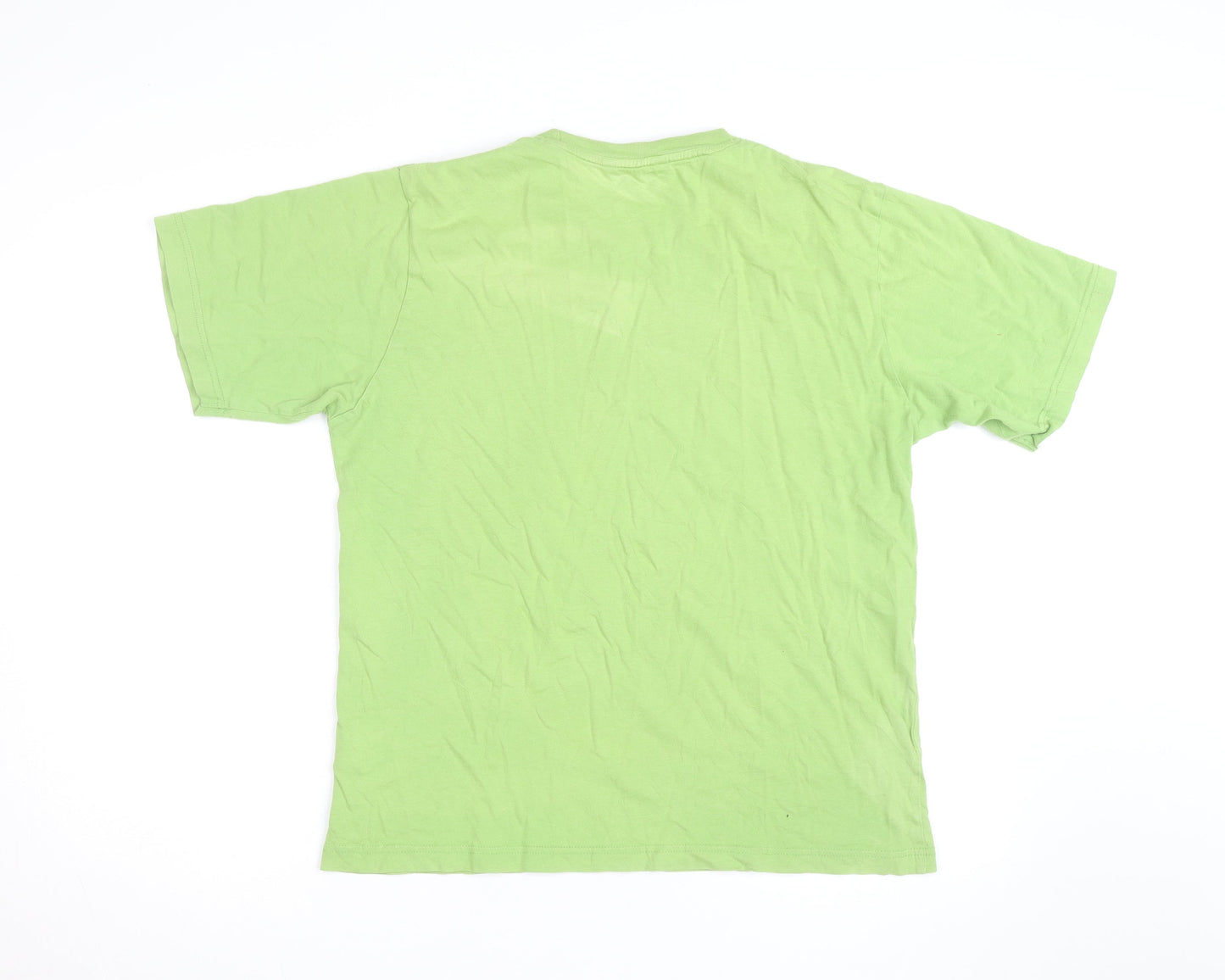Henri Lloyd Men's Green Crew Neck Short Sleeve T-Shirt Size L