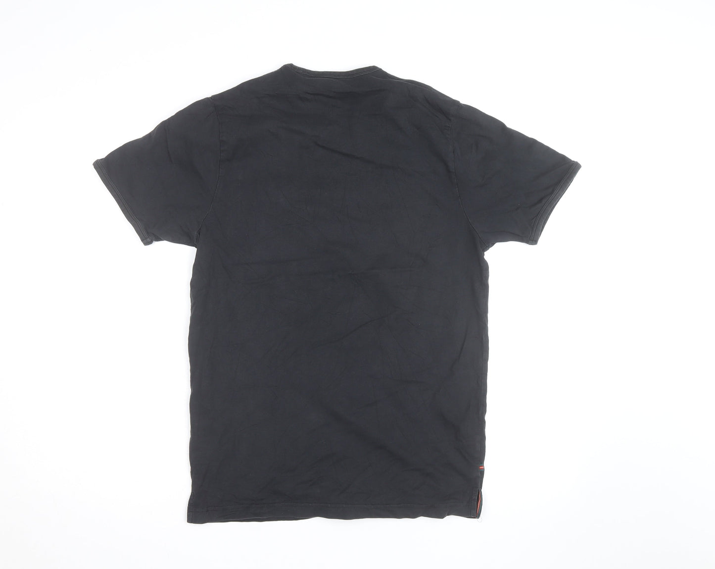 Luke 1977 Sport Men's Black Medium Crew Neck Cotton T-Shirt