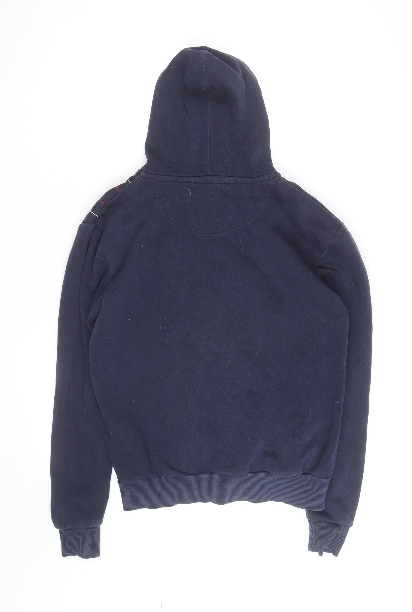 Lansdown Men's Blue Full Zip Hoodie S Embroidered British Eventing