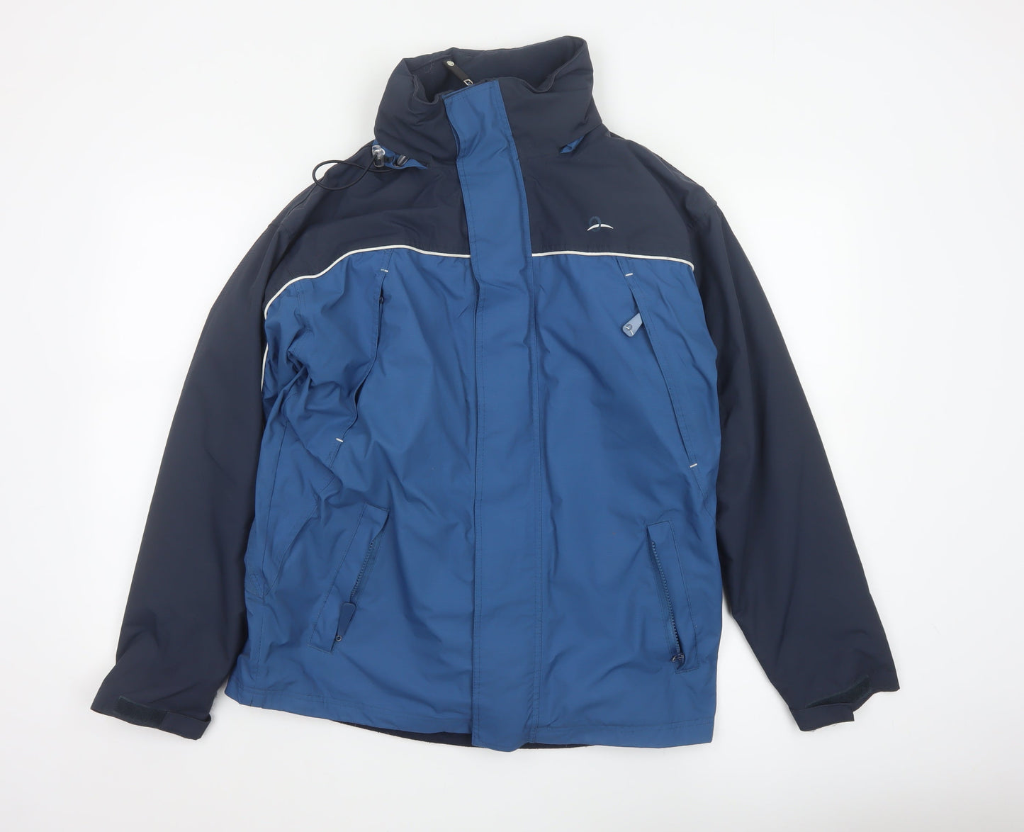 GTI Outdoor Women's Blue Waterproof Parka Jacket Size S