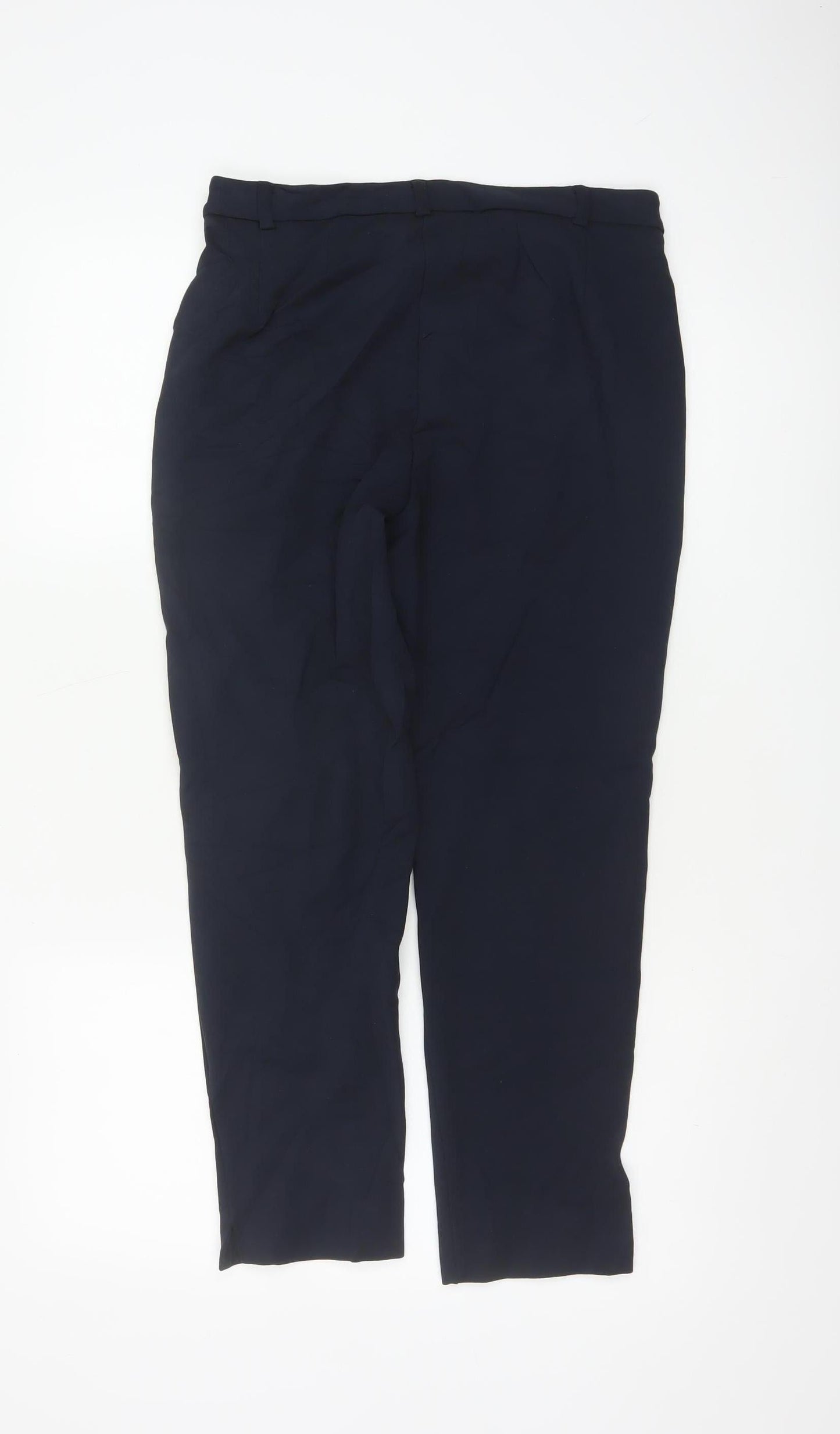 Marks and Spencer Womens Navy Blue Slim Dress Pants Size 12