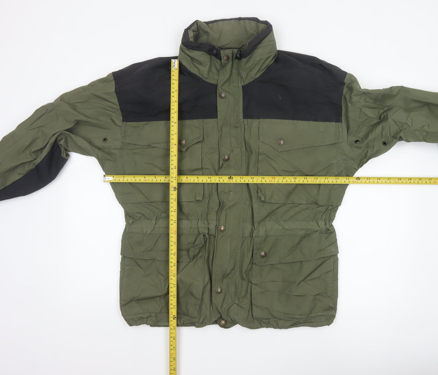 Fjällräven Women's Green XS Parka Jacket Windproof Outdoor Style