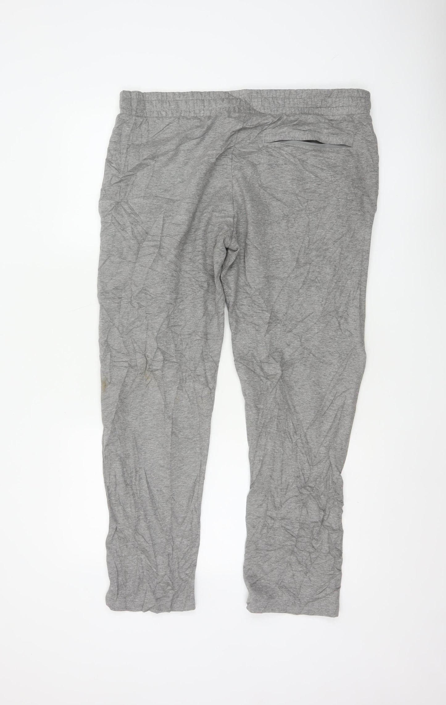 Marks and Spencer Mens Grey Regular Fit Jogger Trousers L