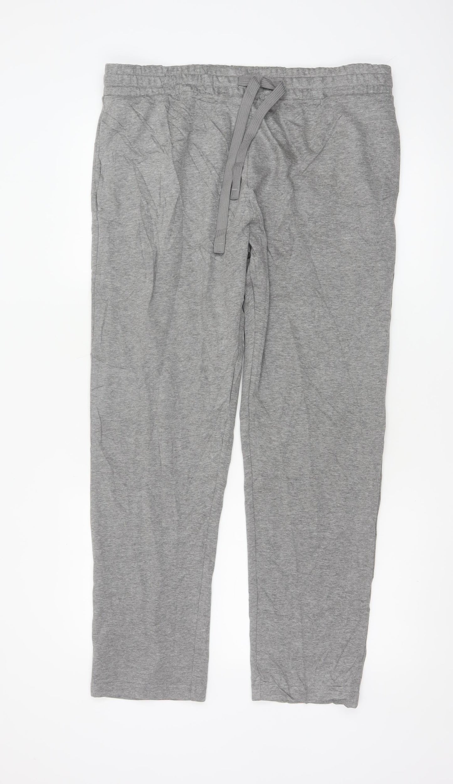 Marks and Spencer Mens Grey Jersey Sweatpants L Regular Fit