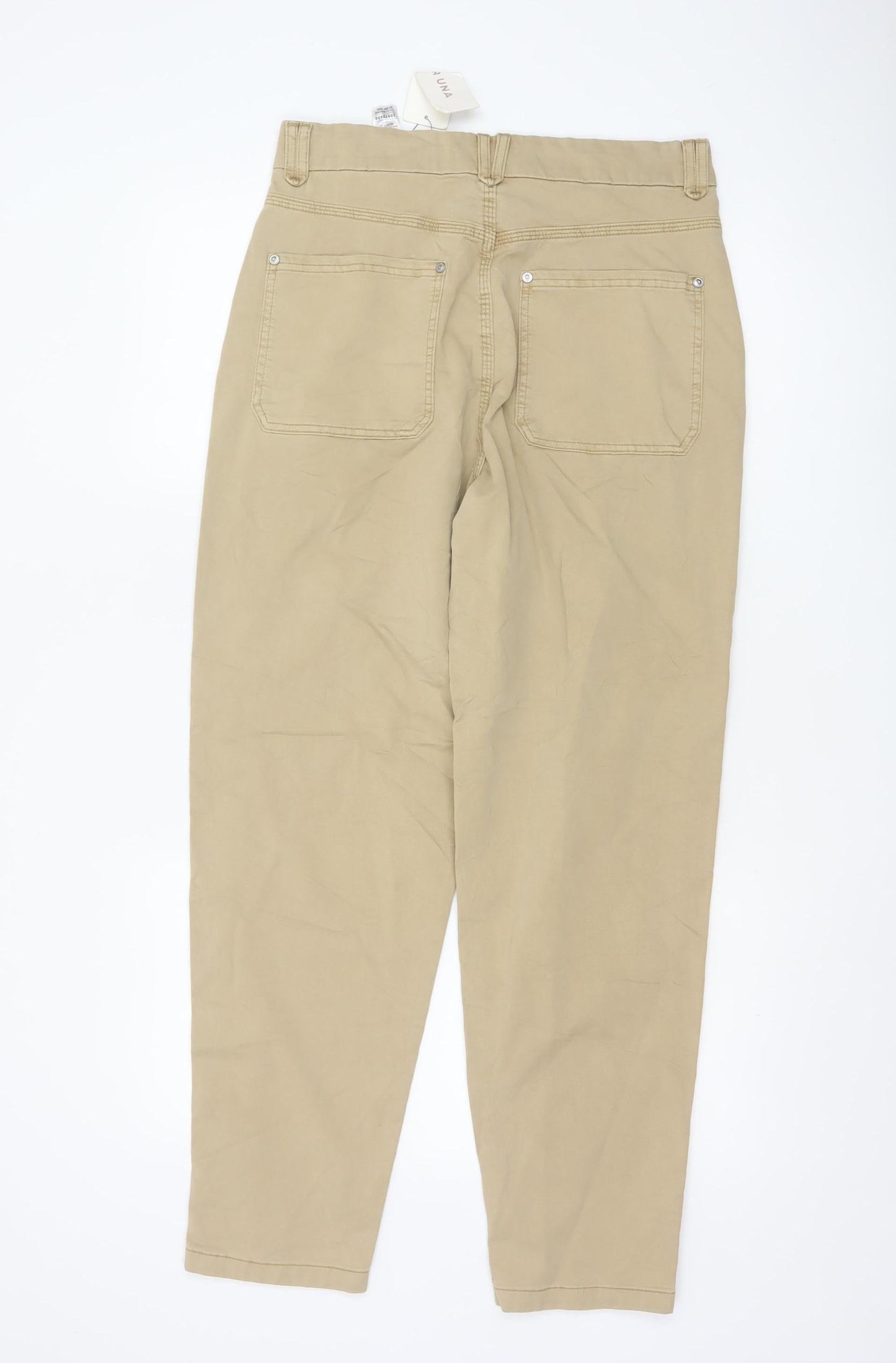 Marks and Spencer Per Una Women's Beige Size 10 Chino Trousers