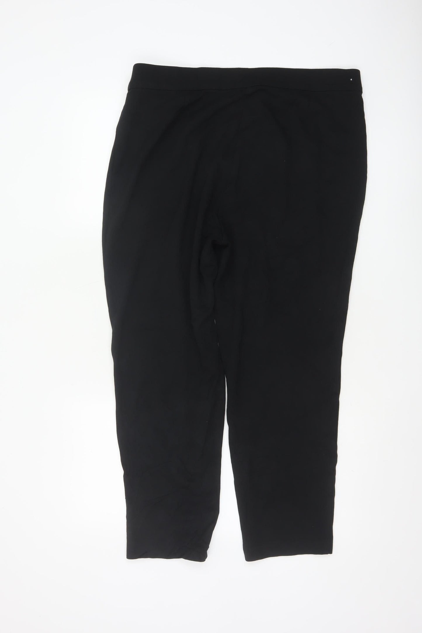 Marks and Spencer Women Black Size 18 Regular Fit Stretch Leggings