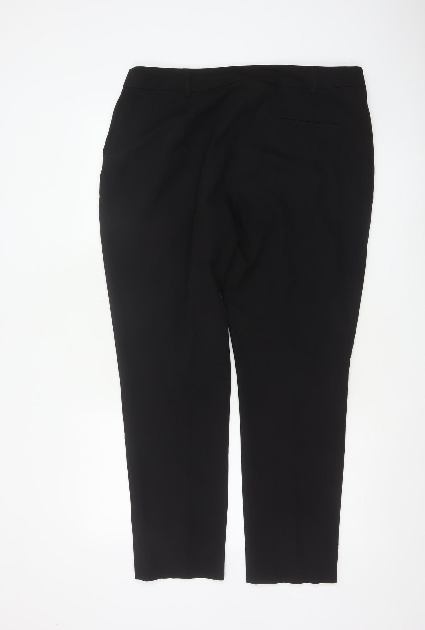 Dorothy Perkins Women's Black Size 16 Stretch Formal Trousers