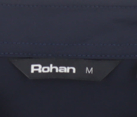 Rohan Men's Blue Regular Fit Long Sleeve Button-Up Shirt M