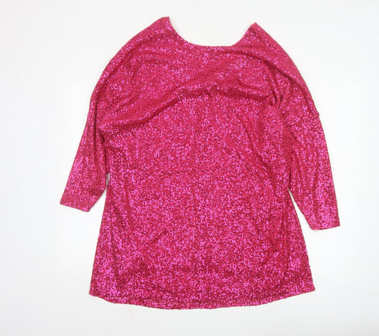 Prewornwholesale purple cropped slim fit active T-shirt with short sleeves and a high neckline.