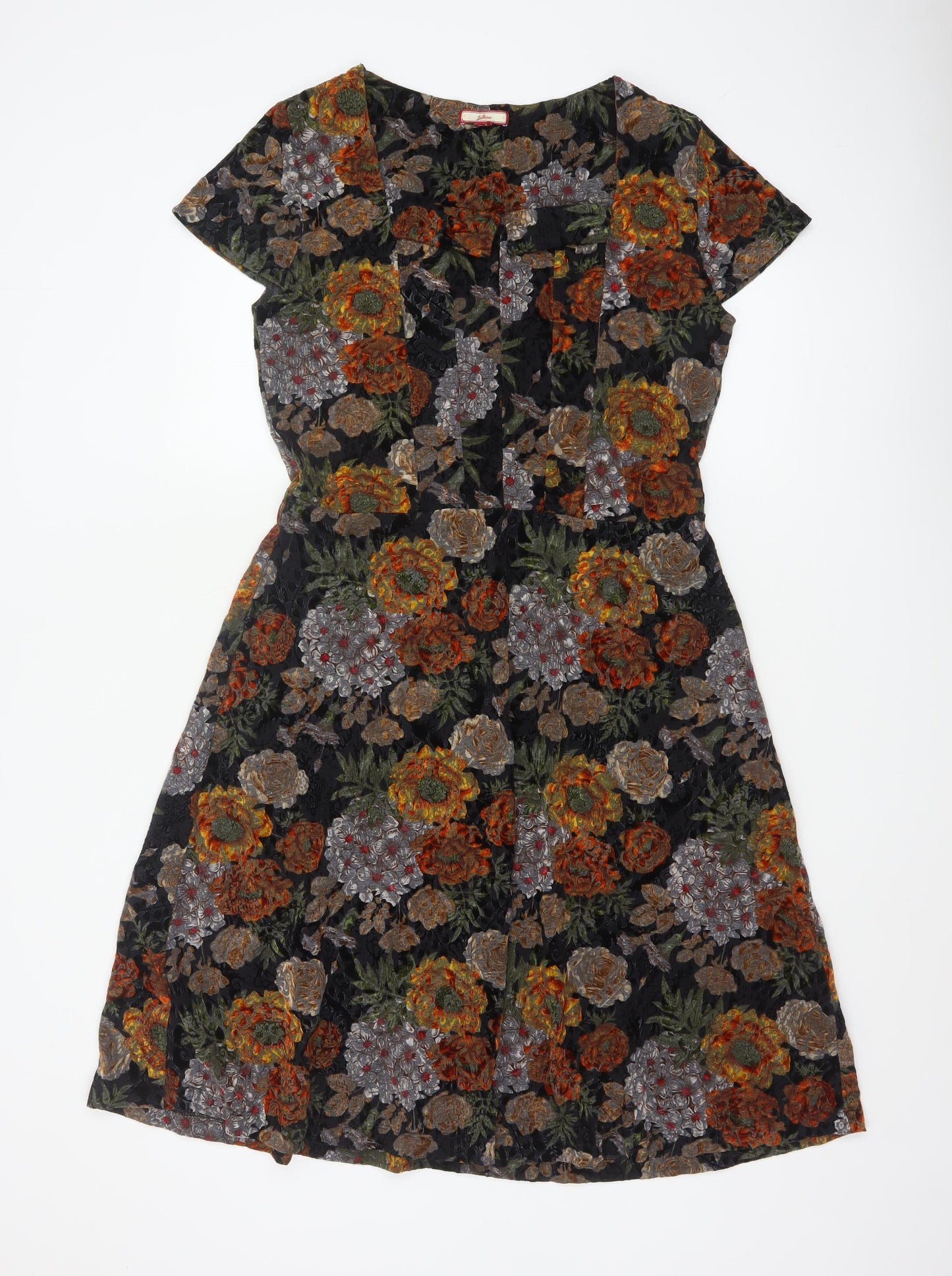 Joe Browns Women's Multicoloured Floral A-Line Dress Size 12