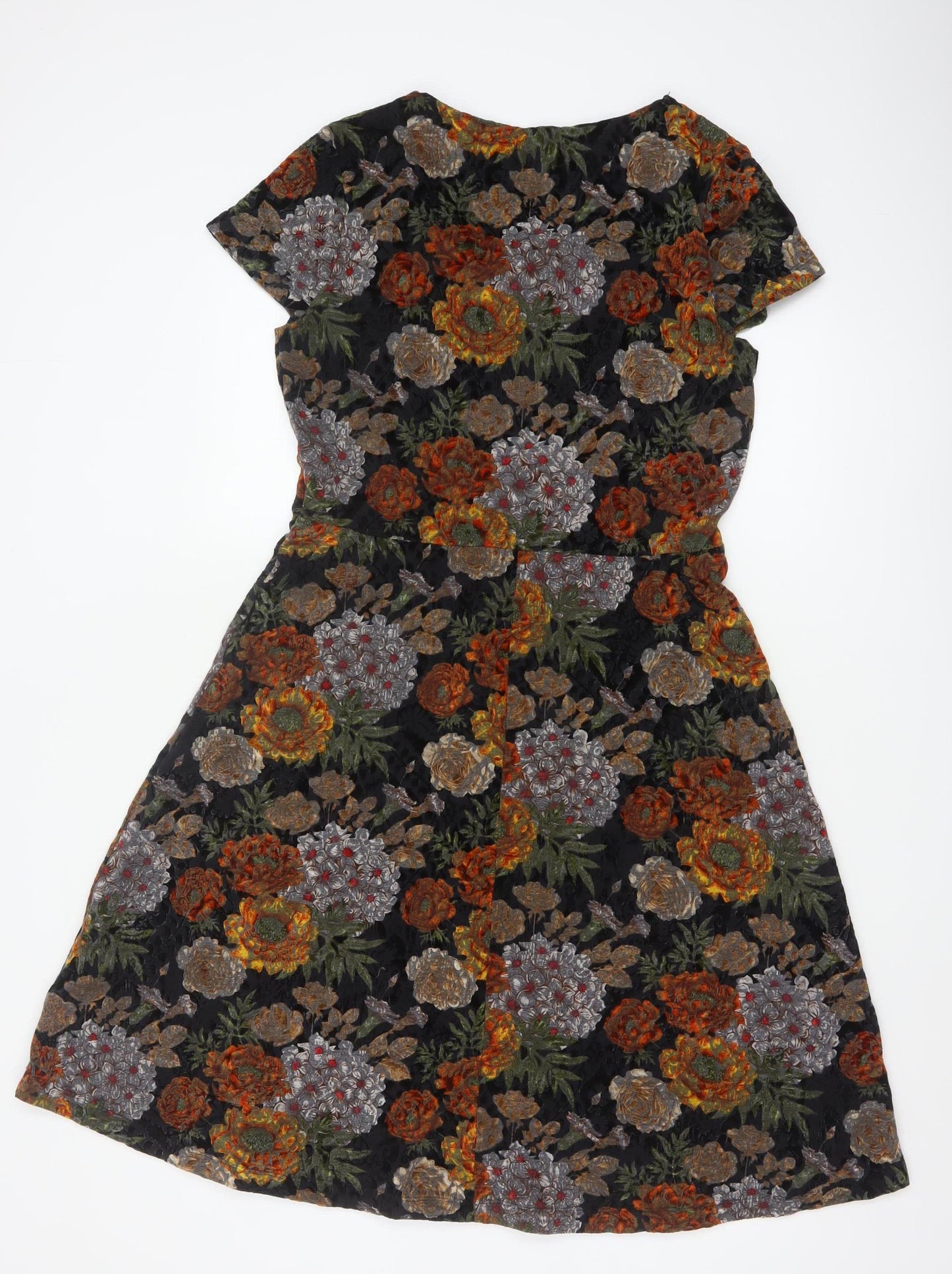 Joe Browns Women's Multicoloured Floral A-Line Dress Size 12