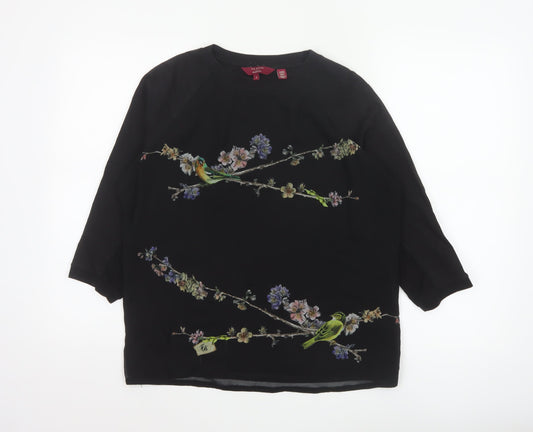 Prewornwholesale purple cropped slim fit active T-shirt with short sleeves and a high neckline.