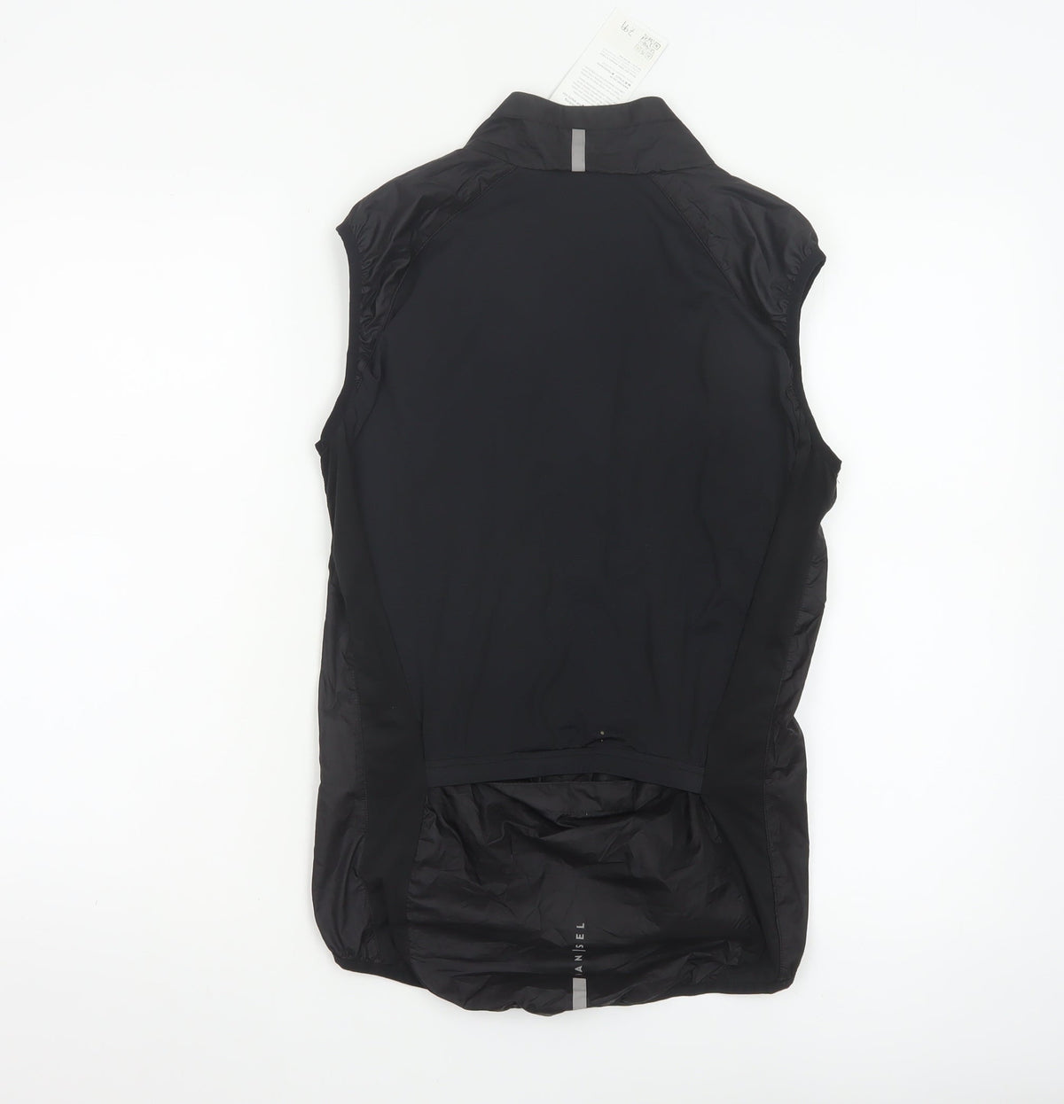 Van Rysel Black Sleeveless Lightweight Waistcoat Women’s S Reflective Cycling Vest