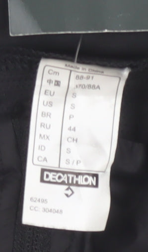 Van Rysel Black Sleeveless Lightweight Waistcoat Women’s S Reflective Cycling Vest
