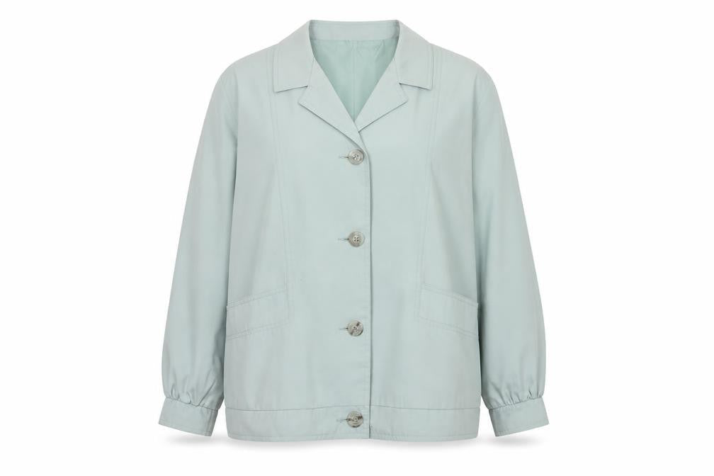 Klass Women’s Green Size 18 Button Basic Jacket