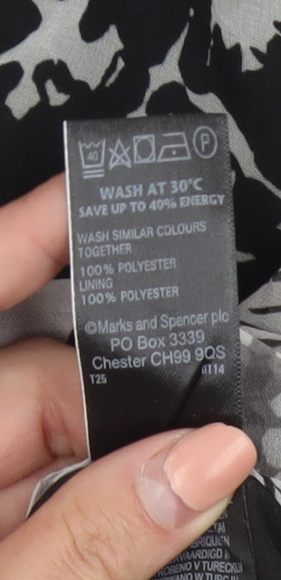 Marks and Spencer Women’s Multicoloured A-Line Midi Skirt Size 18