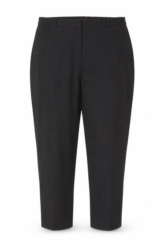 Marks and Spencer Womens Black Size 18 Regular Straight Trousers
