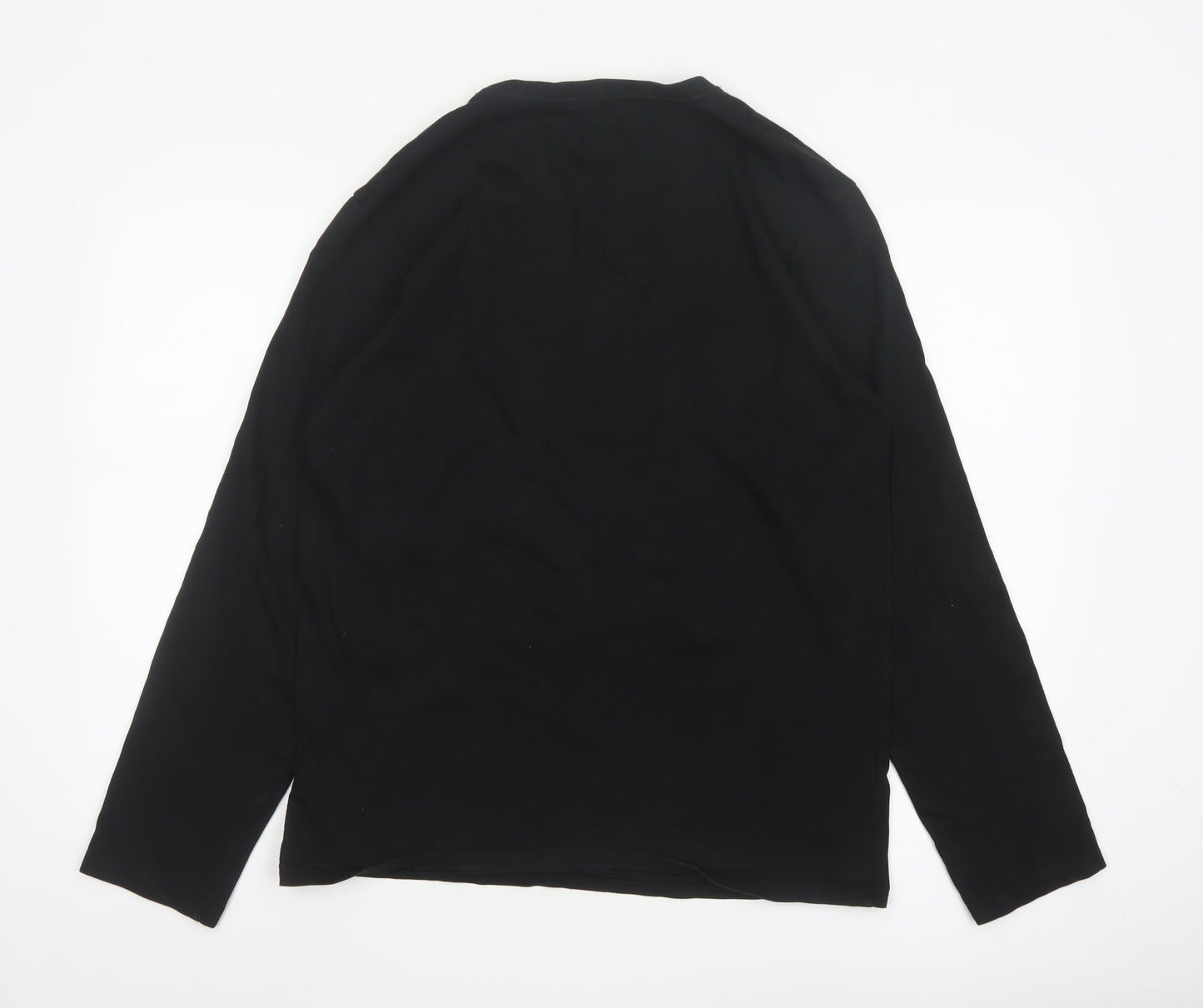 Ralph Lauren Men’s Black Long Sleeve Cotton Top XL
