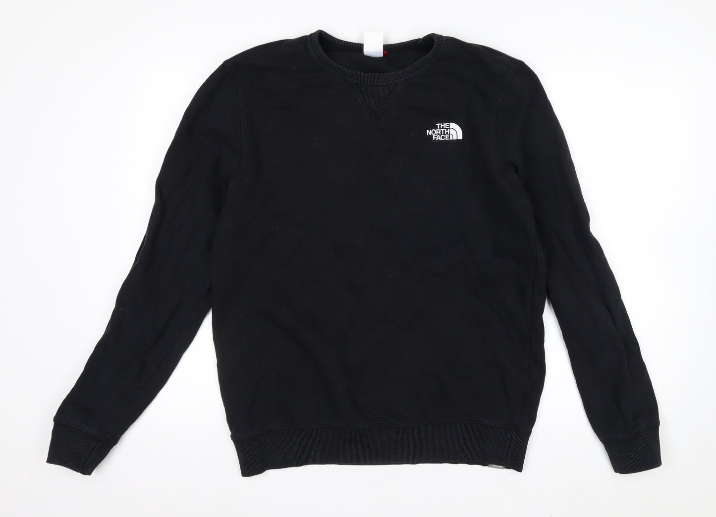 The North Face Men's Black Cotton Crew Neck Pullover Sweatshirt M