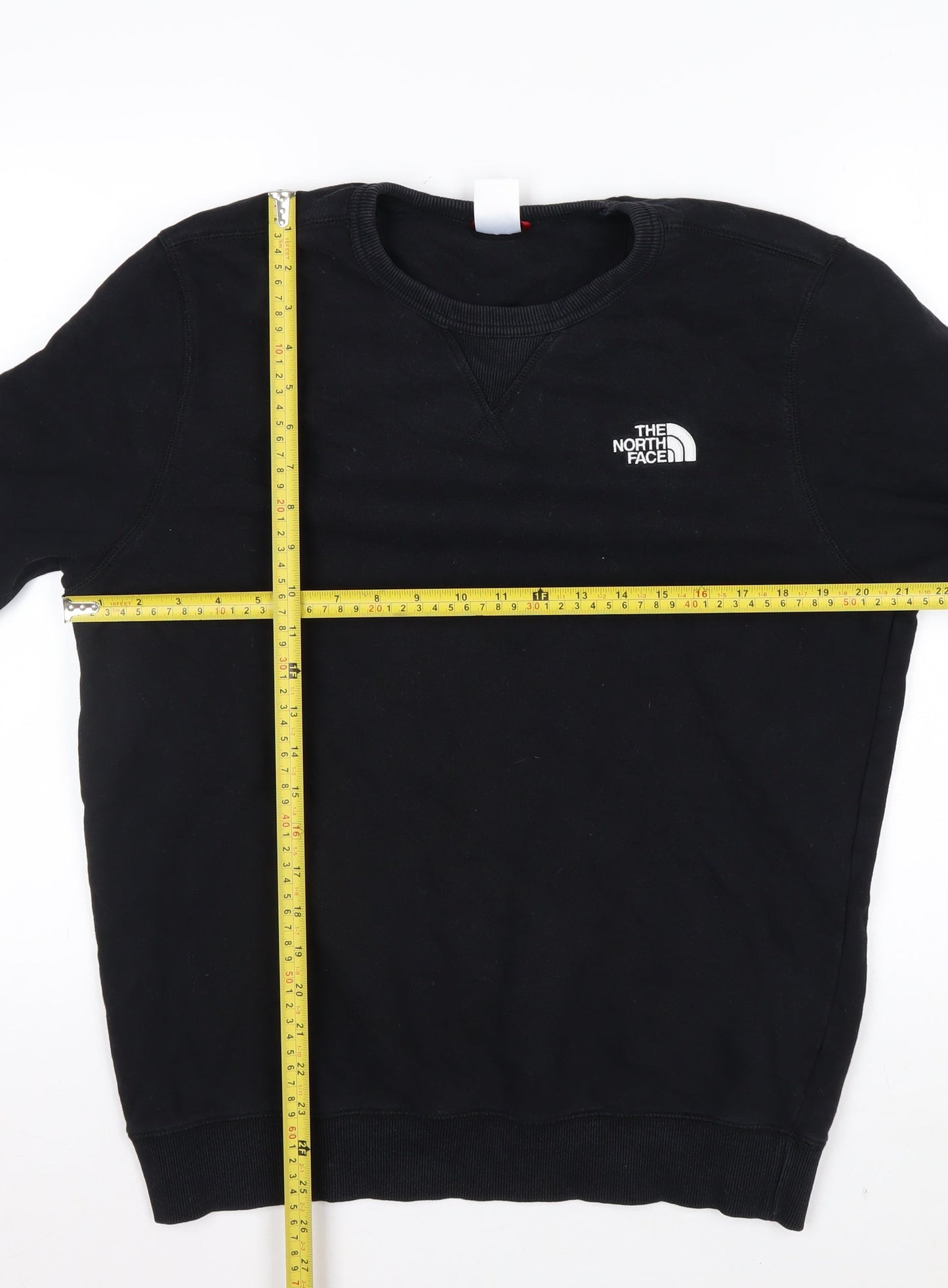 The North Face Men's Black Cotton Crew Neck Pullover Sweatshirt M