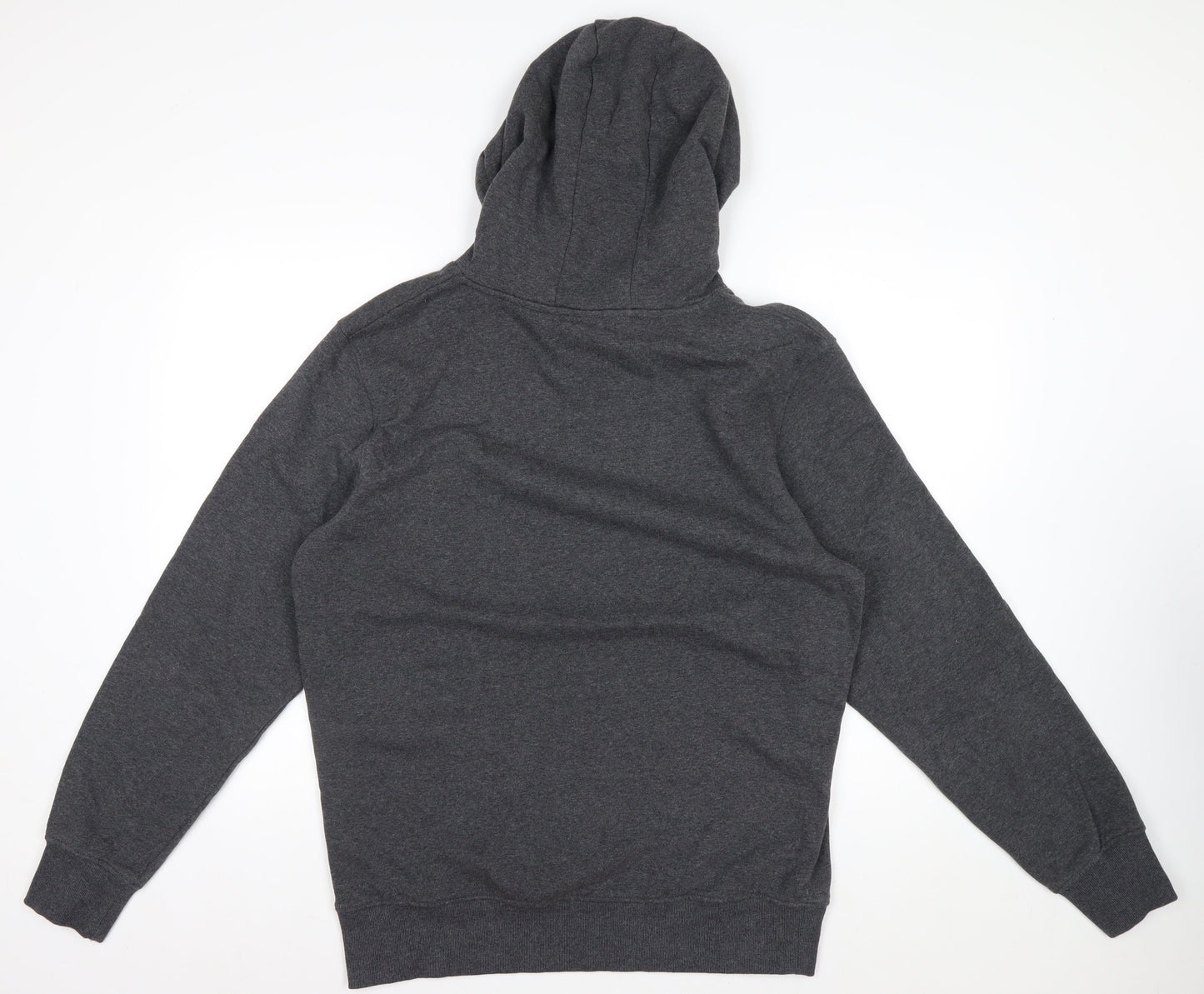 Ellesse Men's Grey Pullover Hoodie L Regular Fit Fleece Sweatshirt