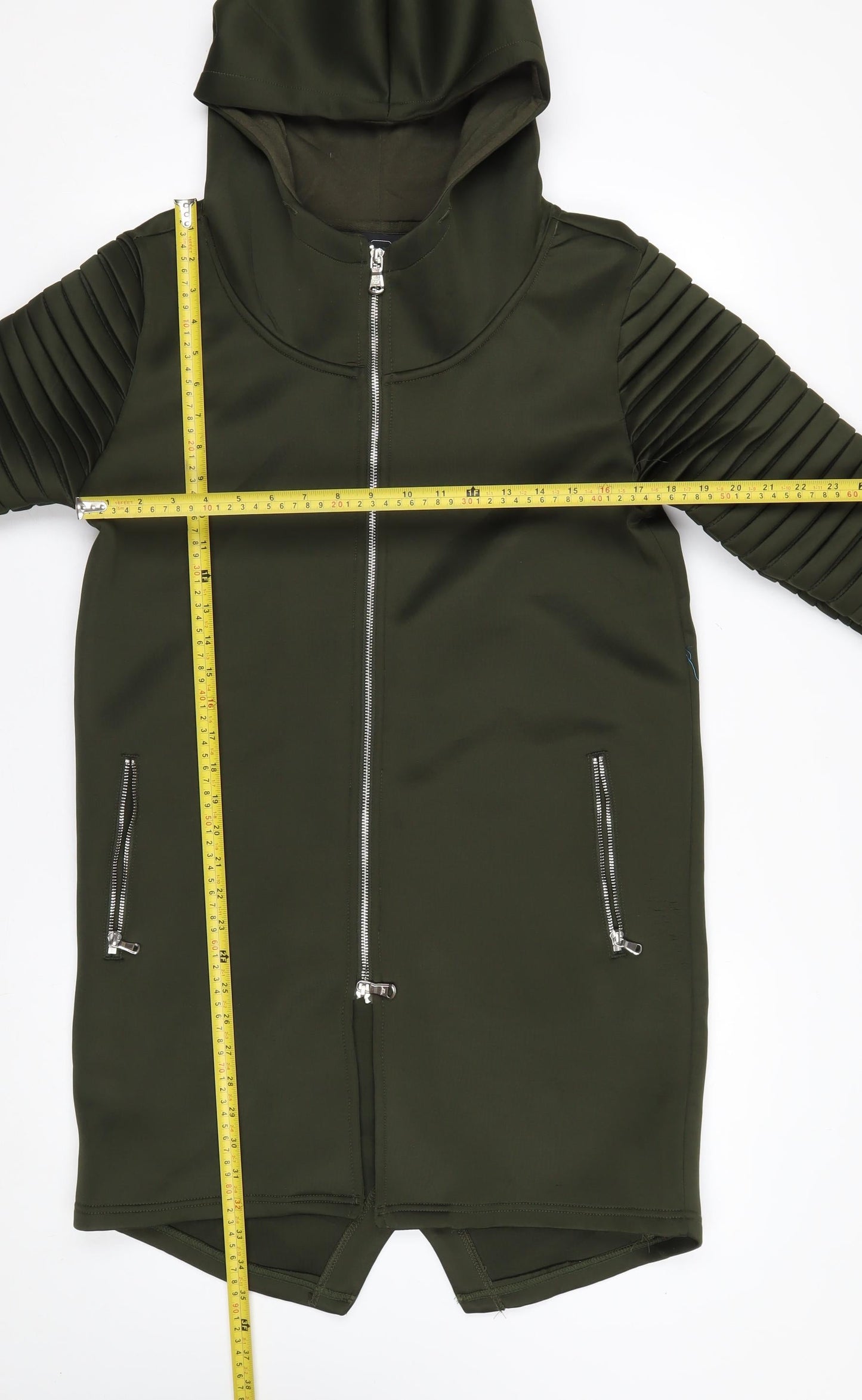 Project X Paris Men's Green Full Zip Hoodie Size M