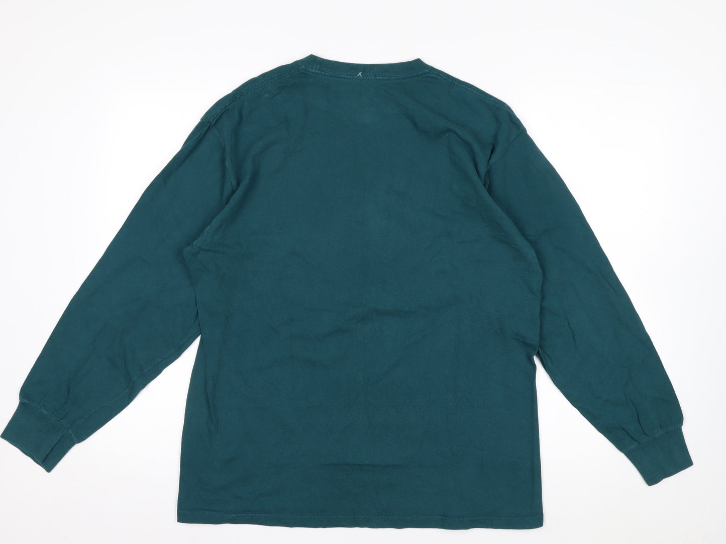 Majestic Men’s Green Philadelphia Eagles Long Sleeve Shirt L