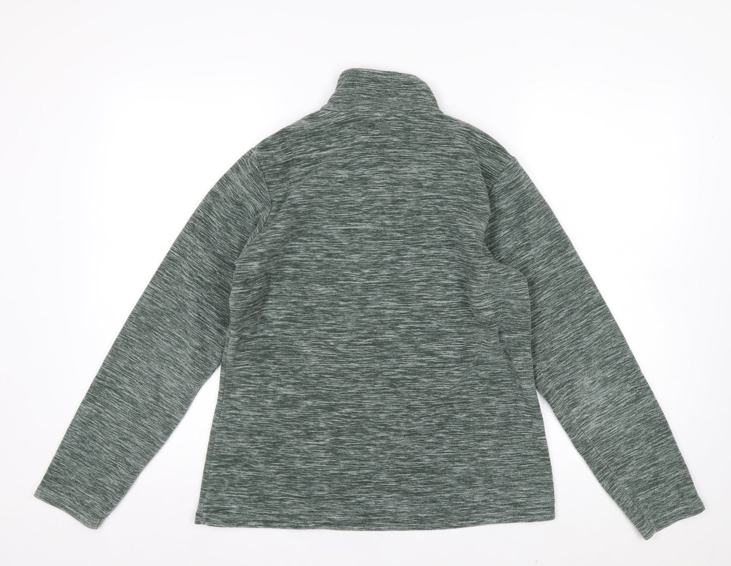 Mountain Warehouse Women’s Green 1/2 Zip Pullover Sweatshirt UK 12