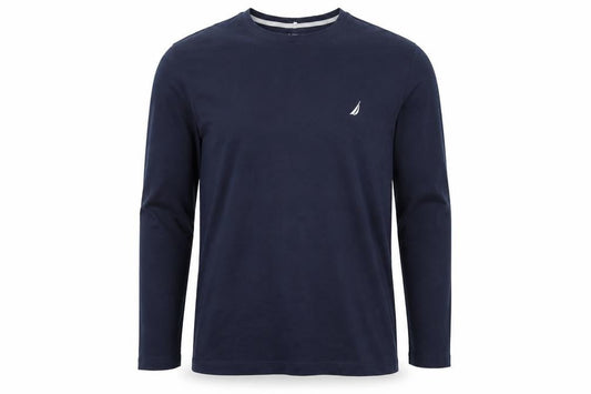 Nautica Men's Blue Long Sleeve Performance Tee Size M
