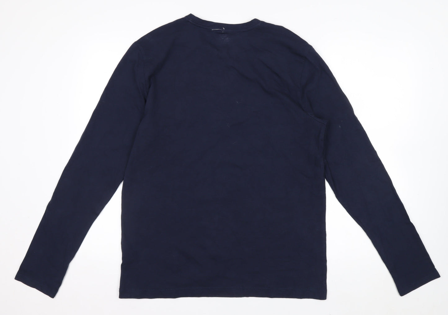 Nautica Men's Blue Long Sleeve Performance Tee Size M