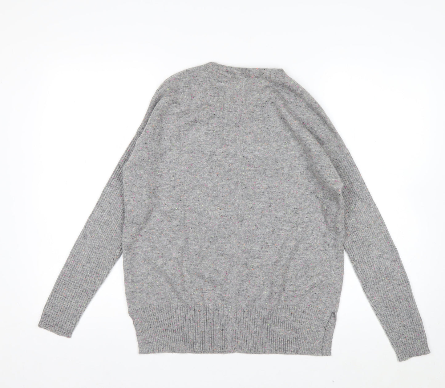 Marks and Spencer Women’s Grey Cashmere Crew Neck Jumper Size S