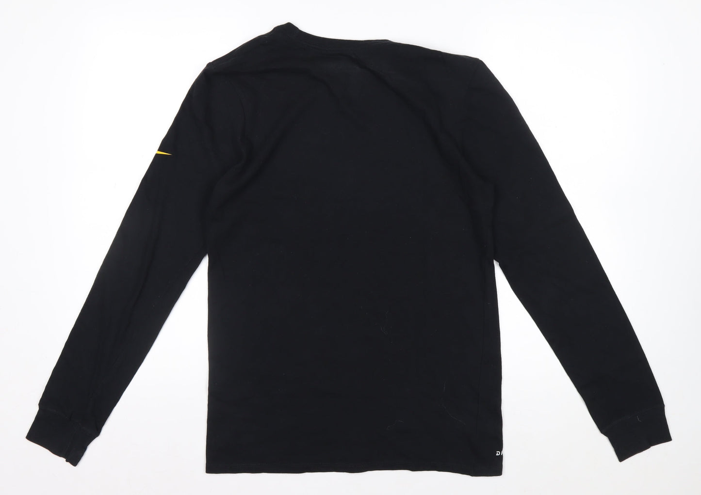 Nike Men’s Black Steelers Dri-Fit Long Sleeve Athletic Tee S