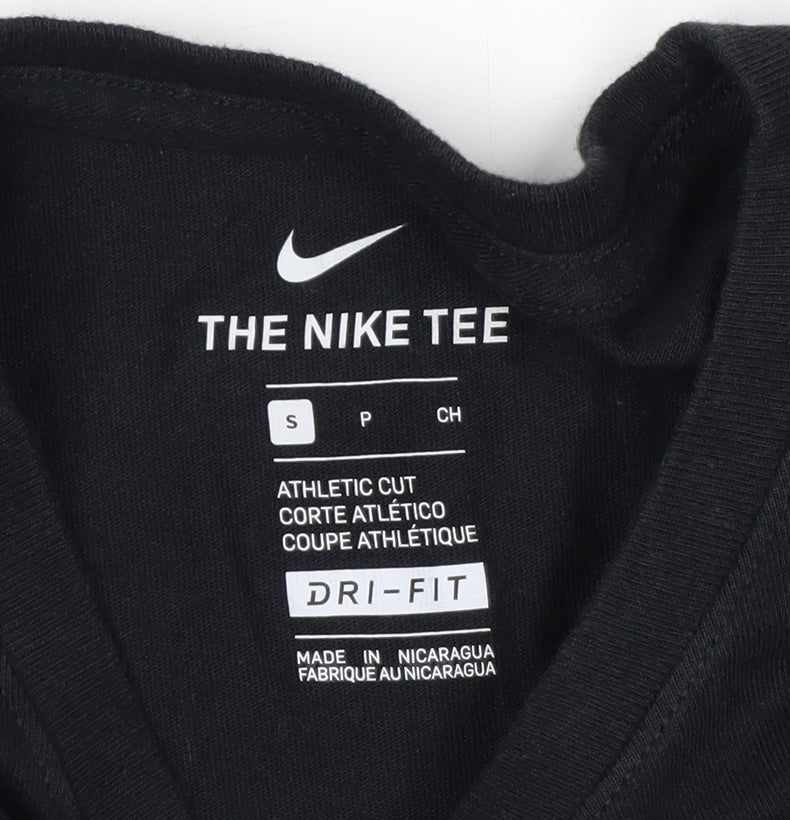 Nike Men’s Black Steelers Dri-Fit Long Sleeve Athletic Tee S