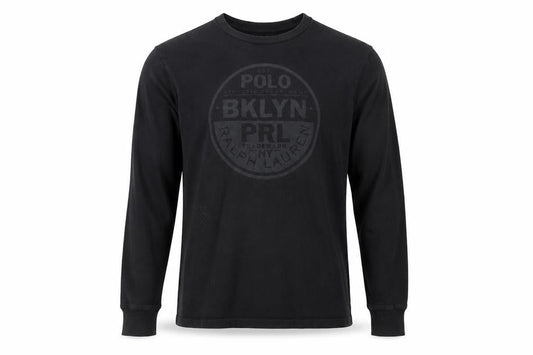 Ralph Lauren Men’s Black Long Sleeve Crew Neck Casual Top M