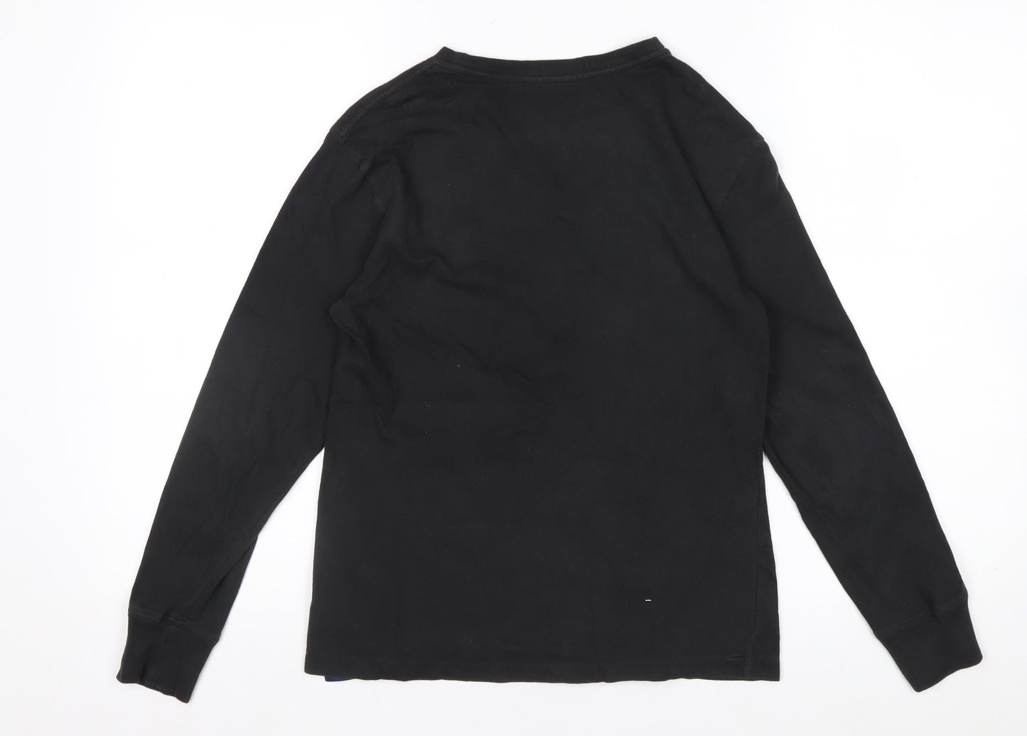 Ralph Lauren Men’s Black Long Sleeve Crew Neck Casual Top M